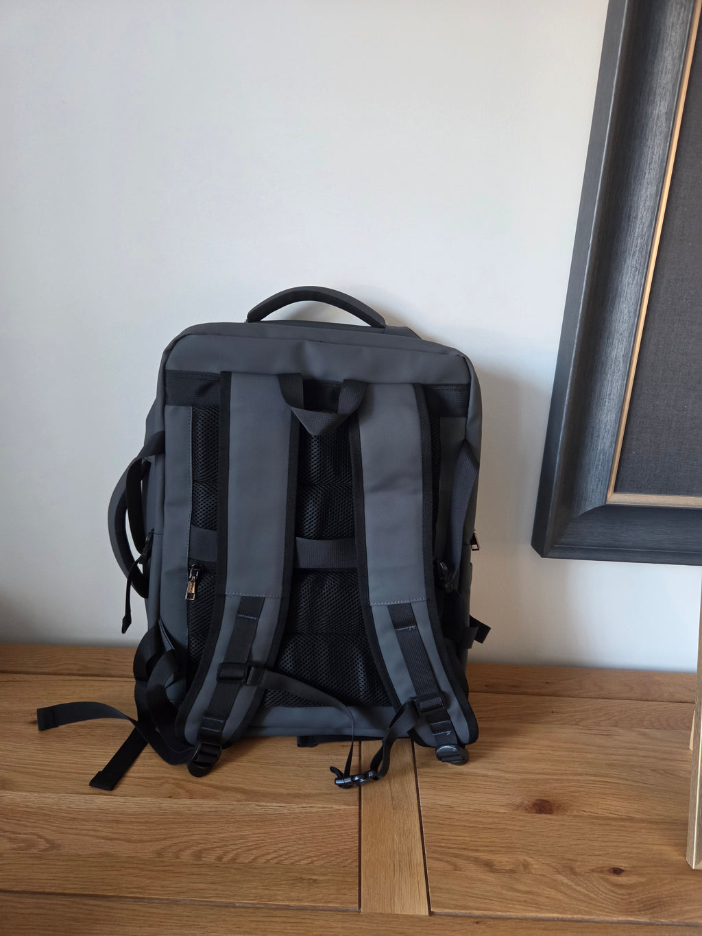 HIGHBURY - Grey / Black - Explorer - EasyJet Lufthansa British Airways Jet2 Cabin Bag 45x36x20, 32L Underseat Hand Luggage For Travel Fits 15.6 Inch Laptop