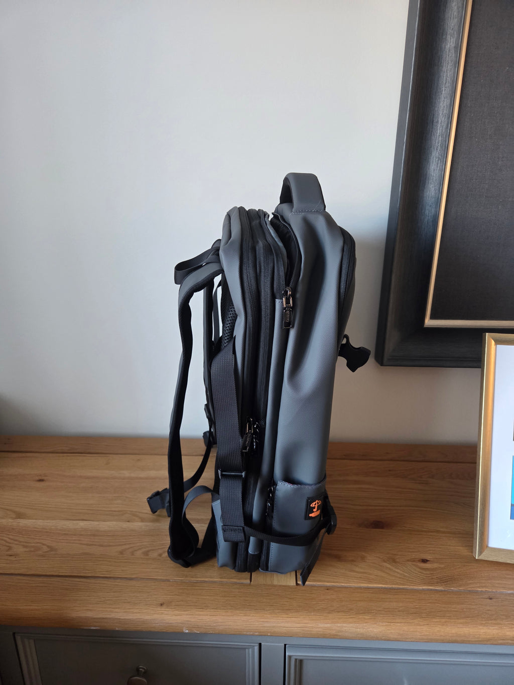 HIGHBURY - Grey / Black - Explorer - EasyJet Lufthansa British Airways Jet2 Cabin Bag 45x36x20, 32L Underseat Hand Luggage For Travel Fits 15.6 Inch Laptop