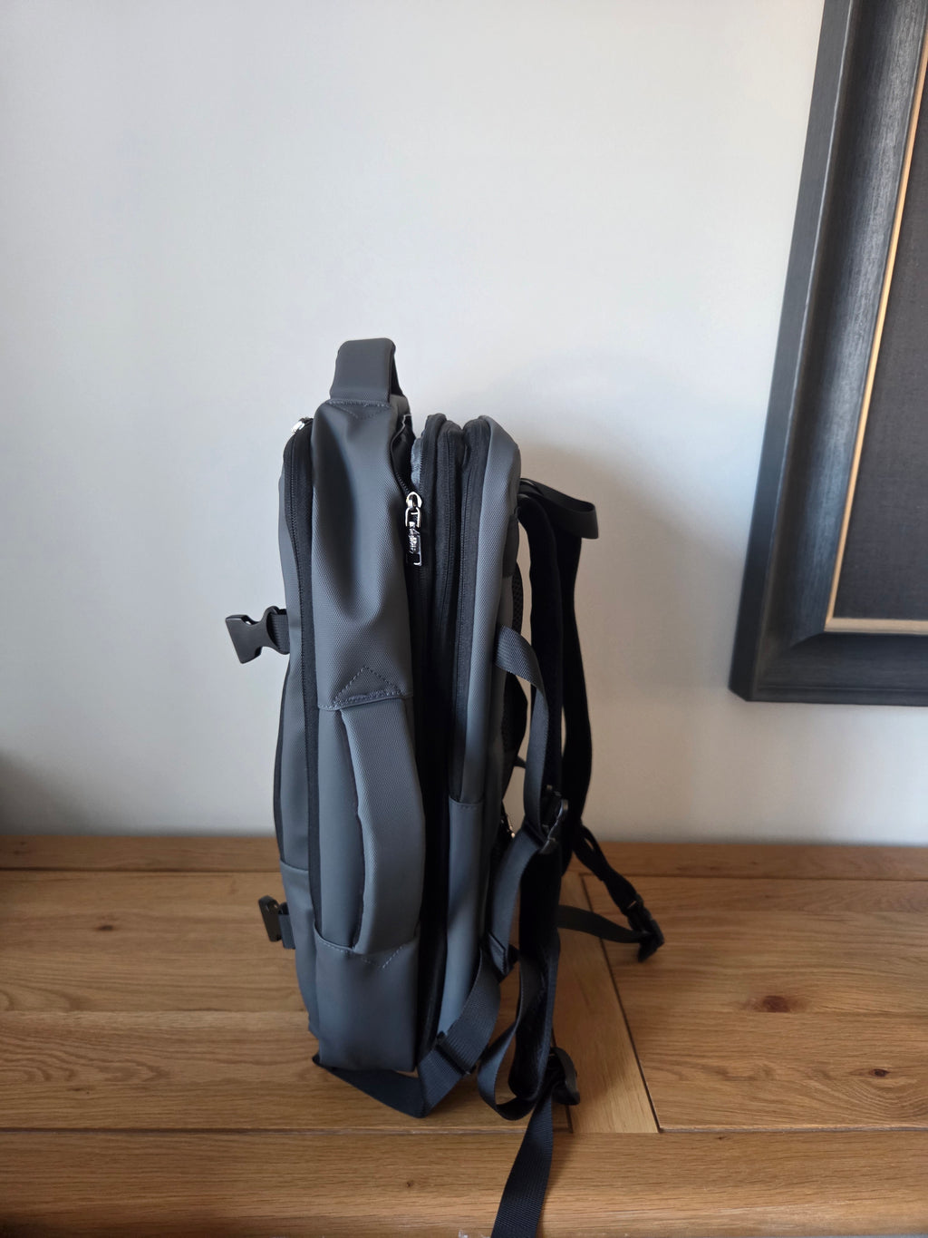 HIGHBURY - Grey / Black - Explorer - EasyJet Lufthansa British Airways Jet2 Cabin Bag 45x36x20, 32L Underseat Hand Luggage For Travel Fits 15.6 Inch Laptop