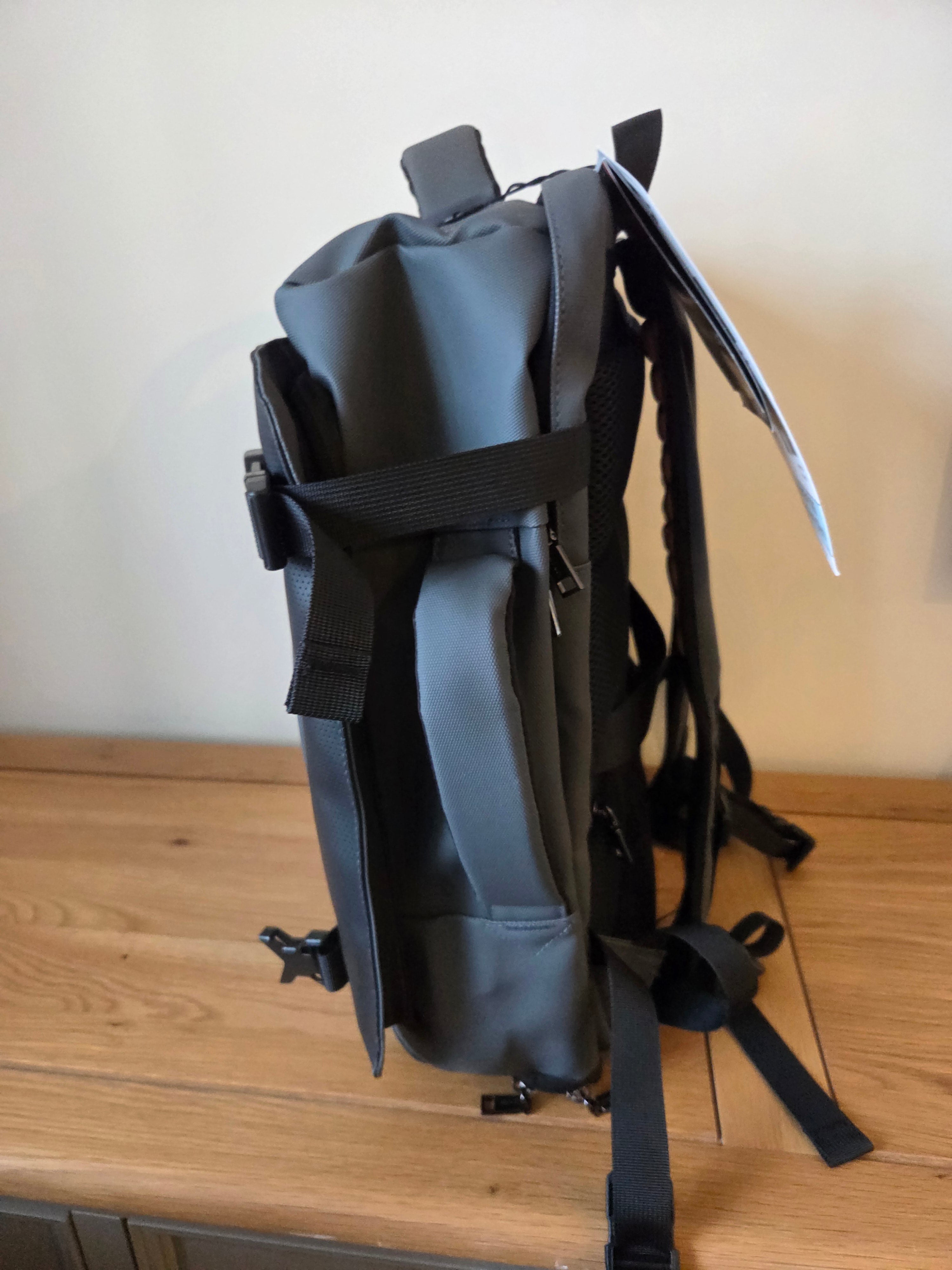 HIGHBURY - Grey - Commuter - EasyJet Lufthansa British Airways Jet2 Cabin Bag 45x36x20, 32L Underseat Hand Luggage For Travel Fits 15.6 Inch Laptop